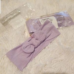 2 infant Cat and Jack head bands